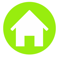 Exterior house painting icon for residential painting services in Phoenixville, PA