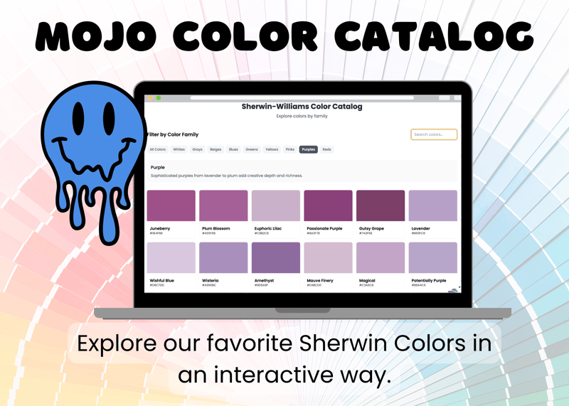 Mojo Painting Montgomery County Chester County Eastern PA Painter Sherwin-Williams Interactive Color Catalog
